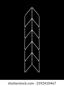 Outline Number One Minimalist vectors. This design is suitable for t-shirt, gamer, sports, construction, architecture, baseball, basketball, motorsport, sports car, motocross, etc.