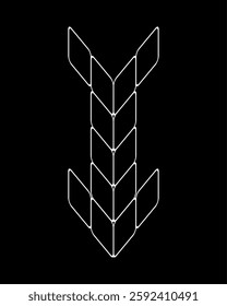Outline Number 'One" Minimalist vectors. This design is suitable for t-shirt, gamer, sports, construction, architecture, baseball, basketball, motorsport, sports car, motocross, etc.