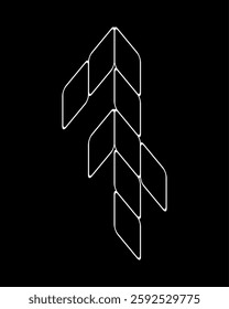 Outline Number Seven Minimalist vectors. This design is suitable for t-shirt, gamer, sports, construction, architecture, baseball, basketball, motorsport, sports car, motocross, etc.