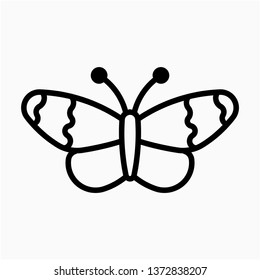 Outline Orange tip vector icon