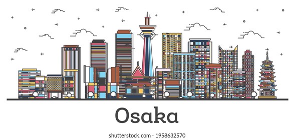 大阪 風景 街 のイラスト素材 画像 ベクター画像 Shutterstock