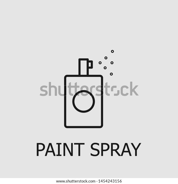 Outline paint\
spray vector icon. Paint spray illustration for web, mobile apps,\
design. Paint spray vector\
symbol.