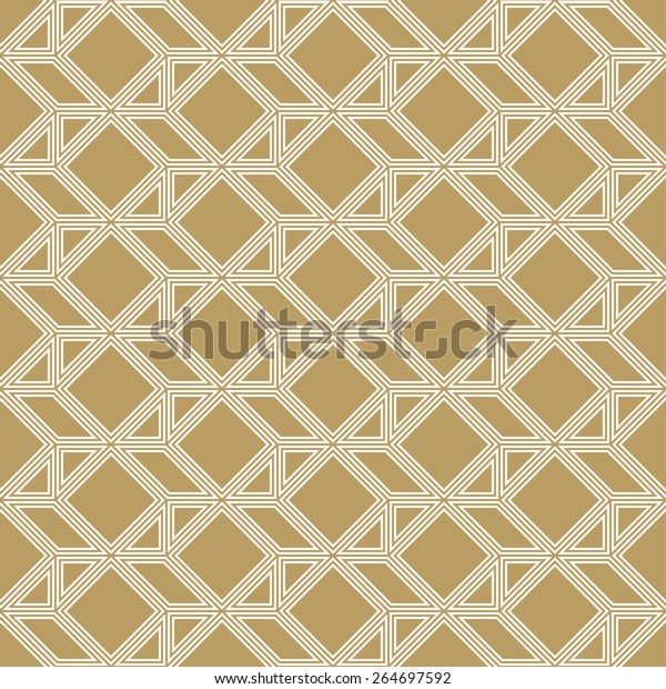 outline pattern of geometric shapes in art\
deco style. can by tiled seamlessly.\
