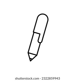 Outline Pen design for web or mobile app