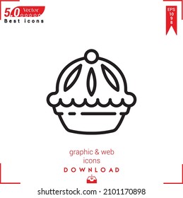 Icono de gráfico de esquema. vector de icono circular aislado en fondo blanco. Diseño gráfico, diseño de material, iconos de Best sellers 2022, aplicación móvil, diseño de UI UX, vector de formato EPS 10