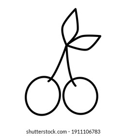 Outline pizza isolated on white background. Coloring page. Vector illustration