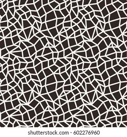 Outline polygon seamless pattern. Digital surface