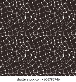 Outline polygon seamless pattern. Digital surface