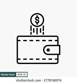 Outline profile vector icon. Profile illustration for web, mobile apps, design. vector symbol.