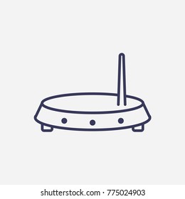 Outline router icon illustration vector symbol