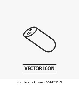 Outline salami icon illustration vector symbol