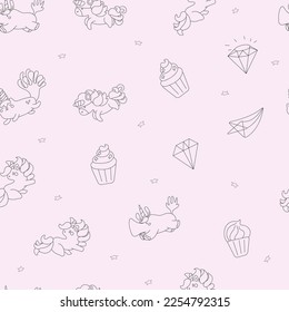 esquema sin problemas con unicornio y unicat