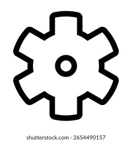 Icono de Configuraciones de esquema para opciones, preferencias o configuración