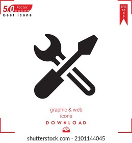 Outline settings Icon. settings icon vector isolated on white background. Graphic design, material-design, Best sellers 2022 icons, mobile application, UI UX design, EPS 10 format vector