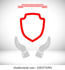 Outline shield line icon isolated on beautiful background. shield icon for website design, mobile app, logo, user interface. Editable stroke. Vector shield illustrator. EPS 10 Shield Line