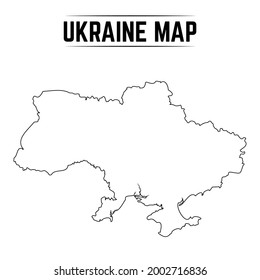 Ukraine Outline Images, Stock Photos & Vectors | Shutterstock