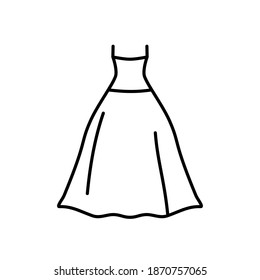 Download Wedding Dress Icon In Ios Style