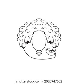 Outline sketch alphabet character Q. handraw sketch alphabet.