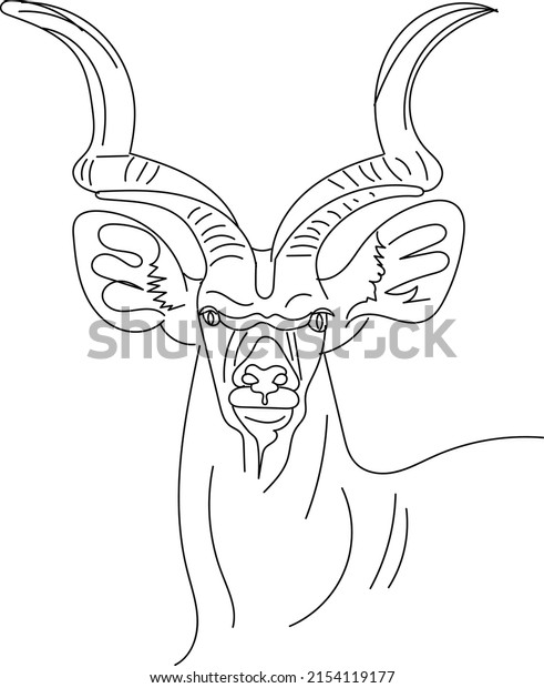 Outline sketch\
drawing of swamp deer, swamp deer logo silhouette, line art sketch\
illustration vector of swamp\
deer