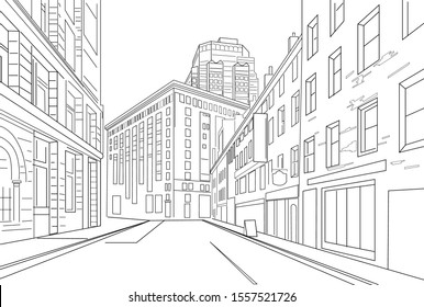 220,925 Street sketch Images, Stock Photos & Vectors | Shutterstock