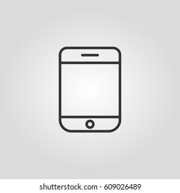 Outline Smartphone  web icon ilustration  vector symbol