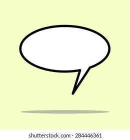 outline speech icon