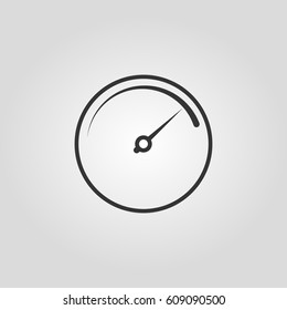  Outline Speed   web icon