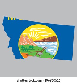 Outline of the State of Montana