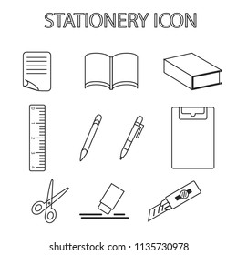 Outline Stationery Icon