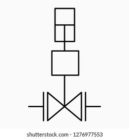 1 Straight cylinder control valve symbol Images, Stock Photos & Vectors ...