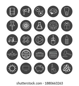 Outline Style Icon Bundle 3