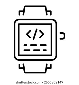 Ein Symbol für die Gliederungsformatvorlage, das die Codierungsüberwachung darstellt