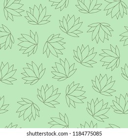Outline style succulent pattern. For fabric,paper,wrap,t-shirt,textile, poster, card, scrapbooking, birthday and party invitation, wallpaper or background.