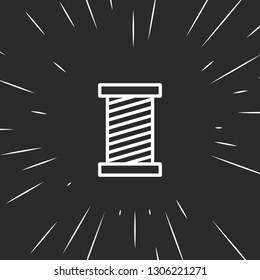 Outline thread icon illustration isolated vector sign symbol
