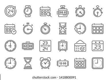 Timekeeping Icon High Res Stock Images Shutterstock