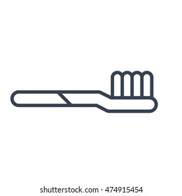 Outline Toothbrush Icon