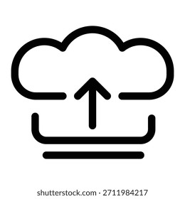 Icono de Cargar de esquema para enviar archivos, transferir datos y Enviar a la red.