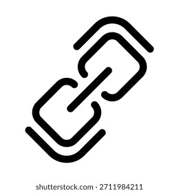 Ícone do link do URL de estrutura de tópicos para endereço da Web, navegador e localizador de páginas.