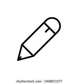 Outline Vector Icon Edit Register Subscription Subscribe