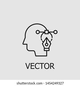 Outline vector icon. Vector illustration for web, mobile apps, design. Vector symbol.