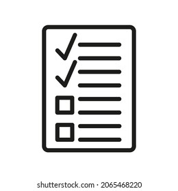Outline Vector Icon Related Edit, Register, Subscription, Subscribe, Document
