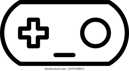 imagem vetorial do console de jogo moderno