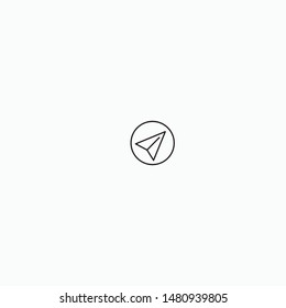Outline vector icons for web and mobile