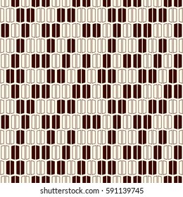 Outline vertical lines background. Minimalist wallpaper. Seamless surface pattern with geometric ornament. Stripes motif. Modern style digital paper for textile print, page fill. Vector art