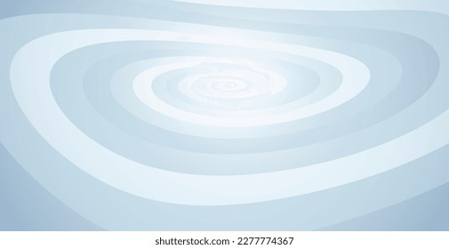 Outline vibrant black white paint drawn curvy infinite burst artist painting logo decor retro print style. Close up view modern bright red blue dizzy liquid fluid flow cycle pinwheel vertigo explosion