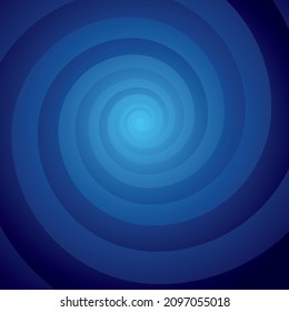 
Outline vibrant dark black paint drawn curvy infinite burst artist painting decor retro print style. Close up view modern bright blue dizzy effect liquid fluid flow cycle pinwheel vertigo explosion