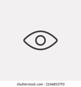 Outline view icon sign vector,Symbol, logo illustration for web and mobile