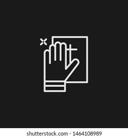 Outline vow vector icon. Vow illustration for web, mobile apps, design. Vow vector symbol.