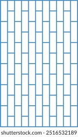 outline wall brick background design element