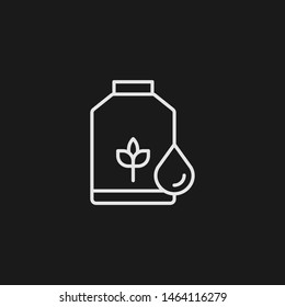 Outline water tank vector icon. Water tank illustration for web, mobile apps, design. Water tank vector symbol.